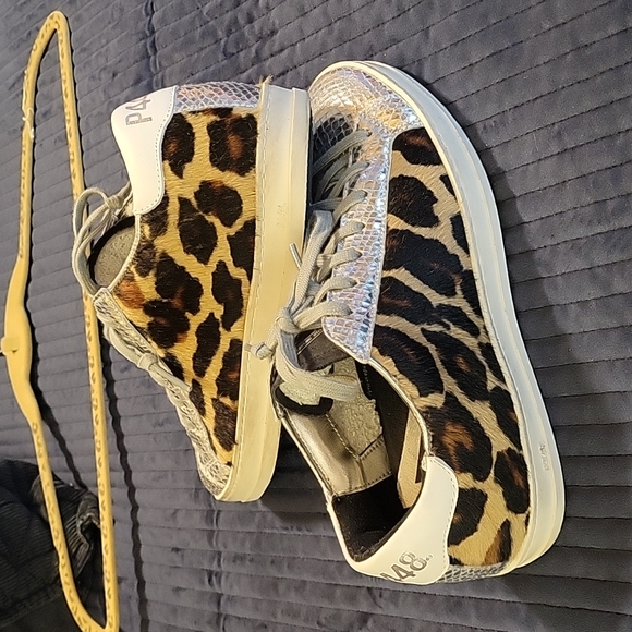 New Never worn Leopard Print P448 Sneakers - Picture 5 of 6